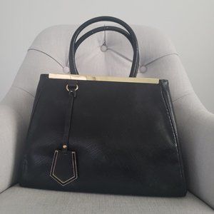 Bag Womens Black Purse Shoulderbag Satchel